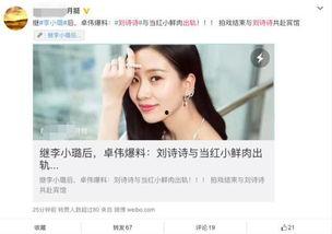 卓伟爆料刘诗诗视频,真相揭秘引网友热议  第3张