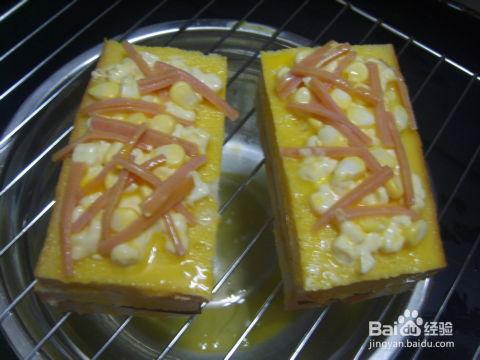 爆料玉米三明治视频,简单美味，一学就会！